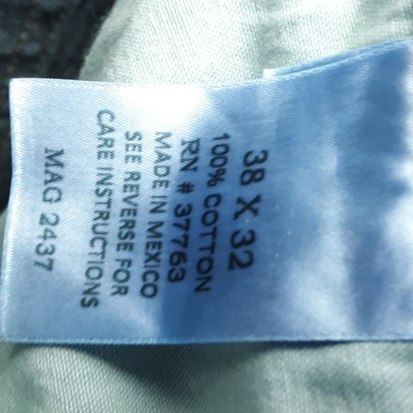 Berkley Jensen Mid-Rise Men's Denim Blue Jeans 38 x 32 Straight Leg - Picture 5 of 6